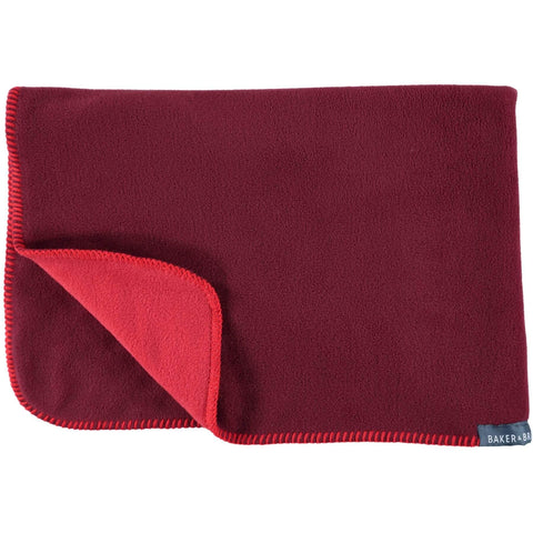 Baker & Bray | Fleece Dog Blanket | Burgundy - Pets Own Us - Baker & Bray - BB-20-10-01-M United Kingdom