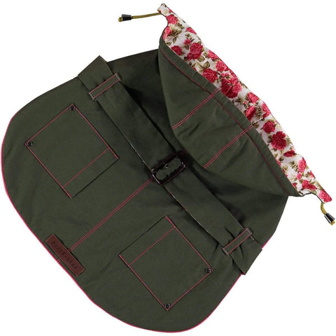 Baker & Bray | Hampstead Dog Hoodie | Olive/Summer Rose - Pets Own Us - Baker & Bray - BB-11-04-06-M United Kingdom