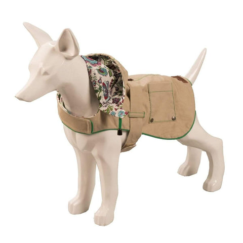 Baker & Bray | Hampstead Dog Hoodie | Stone/Liberty Mabelle - Pets Own Us - Baker & Bray - BB-11-04-04-S United Kingdom