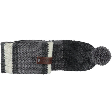 Baker & Bray | Knitted Dog Scarf | Graphite - Pets Own Us - Baker & Bray - BB-55-01-05-M United Kingdom