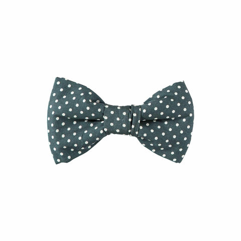 Baker & Bray | Polka Dot Dog Bow Tie-Green - Pets Own Us - Baker & Bray - BB-31-11-03-M United Kingdom