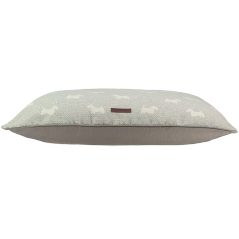 Baker & Bray | Scottie Dog Bed-Dove Grey - Pets Own Us - Baker & Bray - BB-20-03-03-M United Kingdom