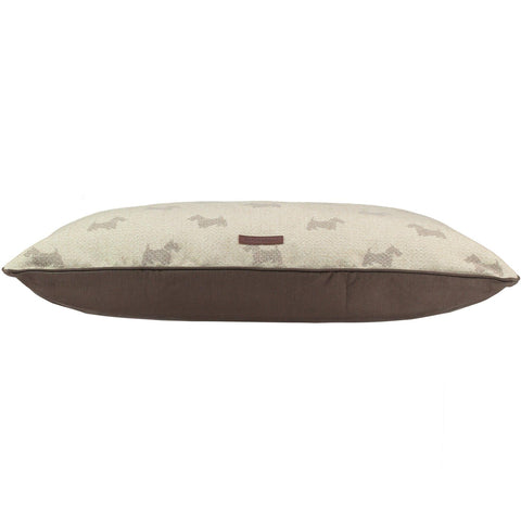 Baker & Bray | Scottie Dog Bed-Natural - Pets Own Us - Baker & Bray - BB-20-03-01-S United Kingdom