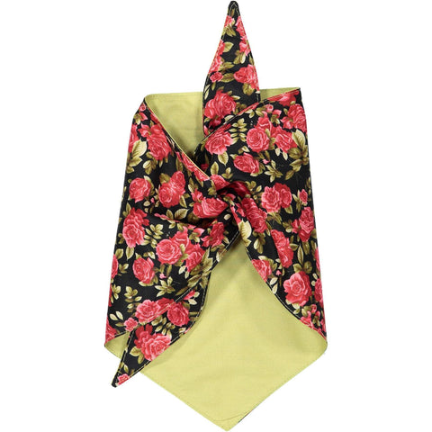 Baker & Bray | Summer Rose Dog Bandana | Black - Pets Own Us - Baker & Bray - BB-21-02-01-M United Kingdom