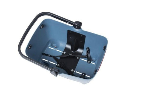 Basil® Buddy Front Bicycle Dog & Cat Basket Carrier | KlickFix Adapter System | Blue - Pets Own Us - Basil - BAS20020 United Kingdom