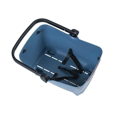 Basil® Buddy Front Bicycle Dog & Cat Basket Carrier | KlickFix Adapter System | Blue - Pets Own Us - Basil - BAS20020 United Kingdom