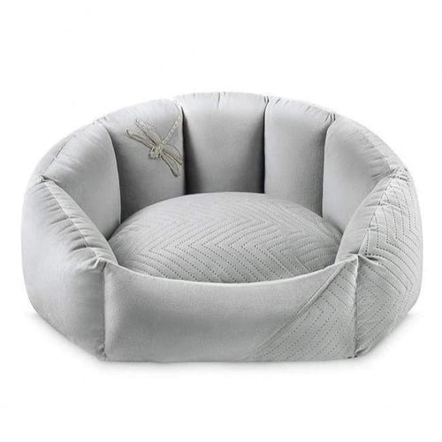 Blissy Pet Bed LUXURY by Oh Charlie - Grey - Pets Own Us - Oh Charlie - United Kingdom