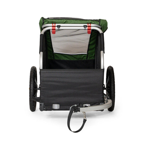 Burley Dog Bike Trailer | Tail Wagon | 2022 | Forest Green - Pets Own Us - Burley - BUR947105 United Kingdom