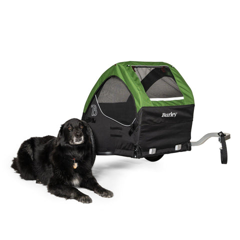 Burley Dog Bike Trailer | Tail Wagon | 2022 | Forest Green - Pets Own Us - Burley - BUR947105 United Kingdom