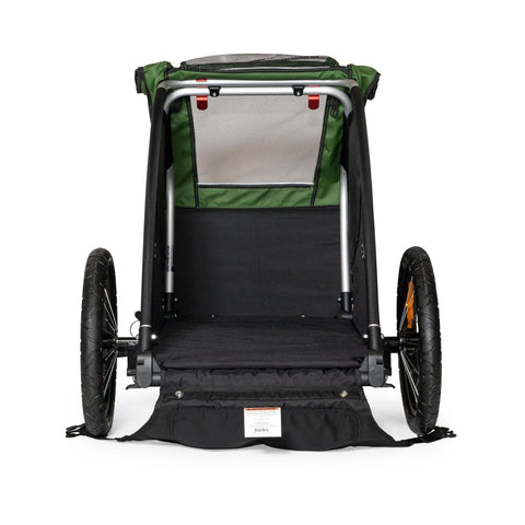 Burley Dog Bike Trailer | Tail Wagon | 2022 | Forest Green - Pets Own Us - Burley - BUR947105 United Kingdom