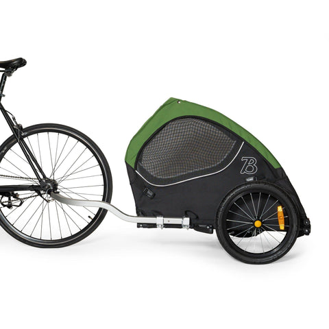 Burley Dog Bike Trailer | Tail Wagon | 2022 | Forest Green - Pets Own Us - Burley - BUR947105 United Kingdom