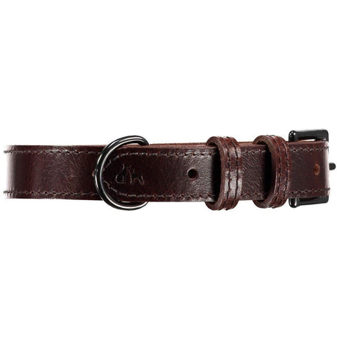 Camden Dog Collar by Baker & Bray - Chocolate - Pets Own Us - Baker & Bray - BB-41-01-08-XS United Kingdom