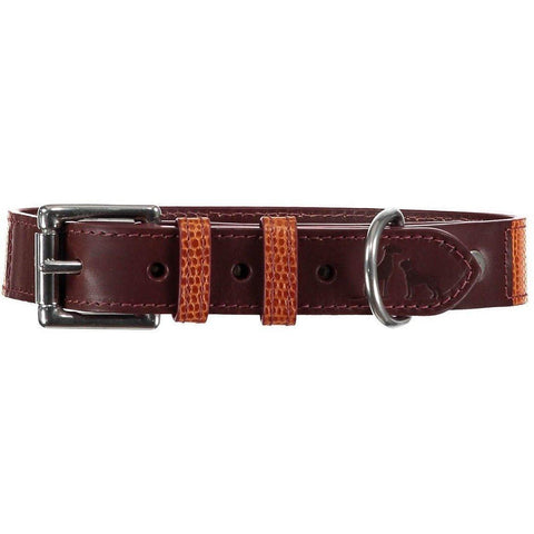 Chelsea Dog Collar by Bake & Bray - Tan Chestnut - Pets Own Us - Baker & Bray - BB-41-01-06-XS United Kingdom