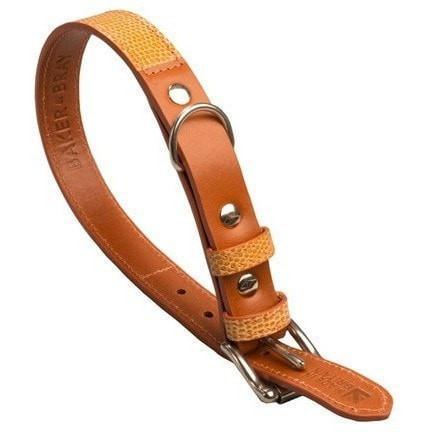 Chelsea Dog Collar by Baker & Bray - Caramel/Tan - Pets Own Us - Baker & Bray - BB-41-01-04-XS United Kingdom