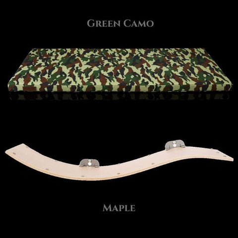 CHILL DELUXE Cat Shelf & Perch By Cosy and Dozy - Green CAMO & Maple - Pets Own Us - Cosy and Dozy - United Kingdom