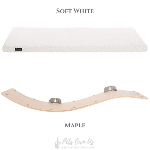 CHILL DELUXE Cat Shelf & Perch By Cosy and Dozy - Maple (Cushions available in Multiple Colours) - Pets Own Us - Cosy and Dozy - United Kingdom