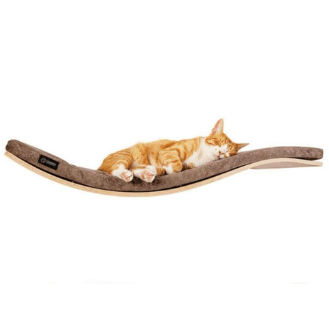 CHILL DELUXE Cat Shelf & Perch By Cosy and Dozy - Maple (Cushions available in Multiple Colours) - Pets Own Us - Cosy and Dozy - United Kingdom