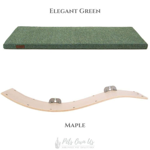 CHILL DELUXE Cat Shelf & Perch By Cosy and Dozy - Maple (Cushions available in Multiple Colours) - Pets Own Us - Cosy and Dozy - United Kingdom