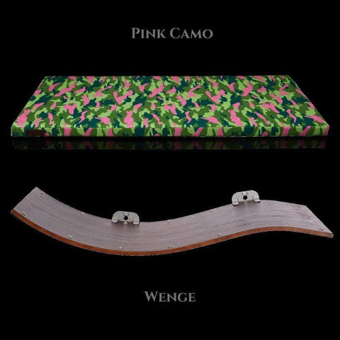 CHILL DELUXE Cat Shelf & Perch By Cosy and Dozy - Pink CAMO & Wenge - Pets Own Us - Cosy and Dozy - United Kingdom