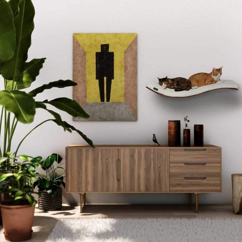 CHILL DELUXE Cat Shelf & Perch By Cosy and Dozy - Wenge (Cushions available in Multiple Colours) - Pets Own Us - Cosy and Dozy - United Kingdom