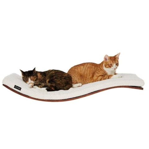 CHILL DELUXE Cat Shelf & Perch By Cosy and Dozy - Wenge (Cushions available in Multiple Colours) - Pets Own Us - Cosy and Dozy - United Kingdom