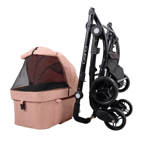Cleo Buggy Dog & Cat Stroller & Travel System by Ibiyaya® - Pets Own Us - Ibiyaya - FS2191-P United Kingdom