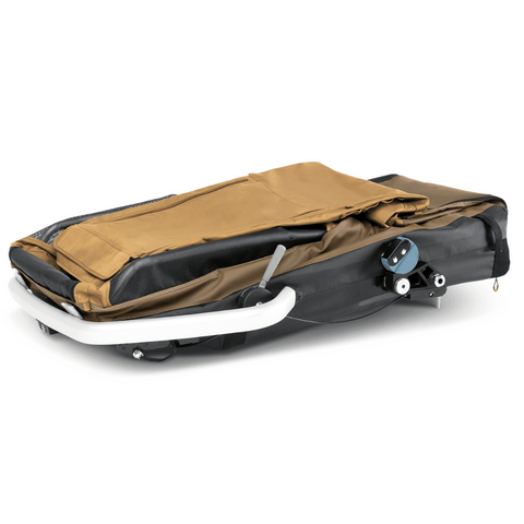 Croozer Tammo Dog Bike Trailer | X-Large | Dogs up to 45kg | Sundown Yellow | 2023 - Pets Own Us - Croozer - 121005522 United Kingdom
