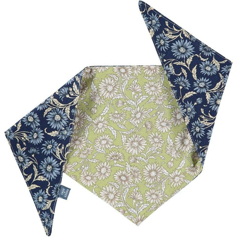 Daisy Dog Bandana by Baker & Bray - Green/Navy - Pets Own Us - Baker & Bray - BB-21-02-20-L United Kingdom