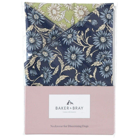 Daisy Dog Bandana by Baker & Bray - Green/Navy - Pets Own Us - Baker & Bray - BB-21-02-20-L United Kingdom