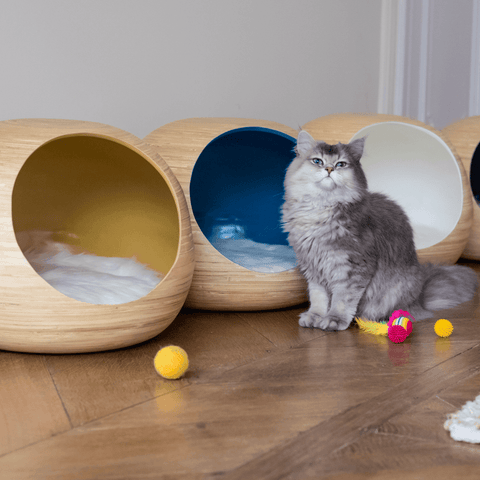 Dandy Bamboo Ball Cat Cave - Pets Own Us - Dandy Cat - United Kingdom