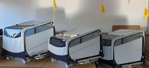 Doggy Tourer | Dog Bike Trailer | Cocoon | L - Pets Own Us - Doggy Tourer - DT-121100-S United Kingdom
