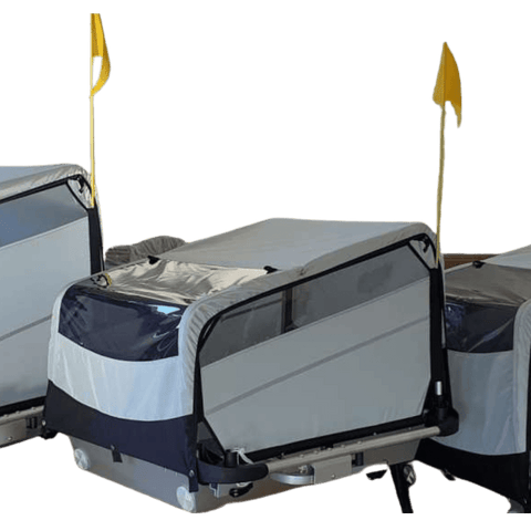 Doggy Tourer | Dog Bike Trailer | Cocoon | L - Pets Own Us - Doggy Tourer - DT-121100-S United Kingdom