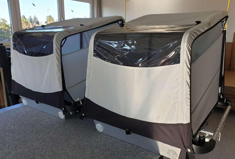 Doggy Tourer | Dog Bike Trailer | Cocoon | L - Pets Own Us - Doggy Tourer - DT-121100-S United Kingdom