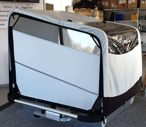 Doggy Tourer | Dog Bike Trailer | Cocoon | L - Pets Own Us - Doggy Tourer - DT-121100-S United Kingdom