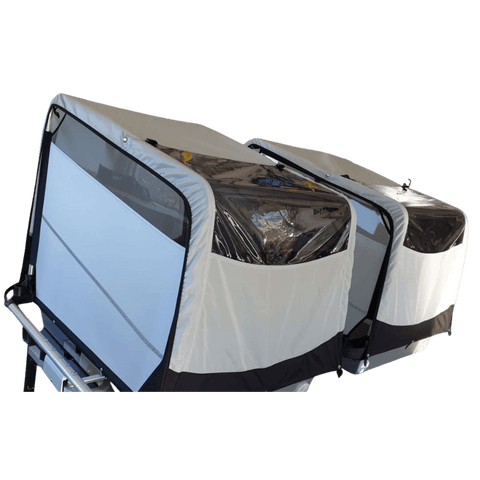 Doggy Tourer | Dog Bike Trailer | Cocoon | L - Pets Own Us - Doggy Tourer - DT-121100-S United Kingdom