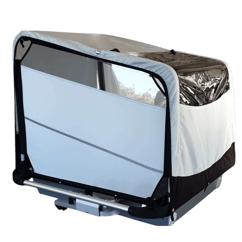 Doggy Tourer | Dog Bike Trailer | Cocoon | L - Pets Own Us - Doggy Tourer - DT-121100-S United Kingdom