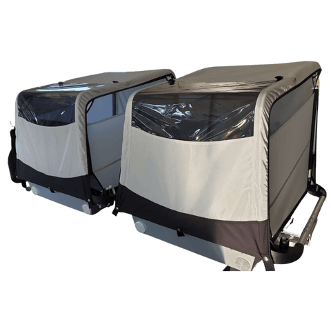 Doggy Tourer | Dog Bike Trailer | Cocoon | L - Pets Own Us - Doggy Tourer - DT-121100-S United Kingdom