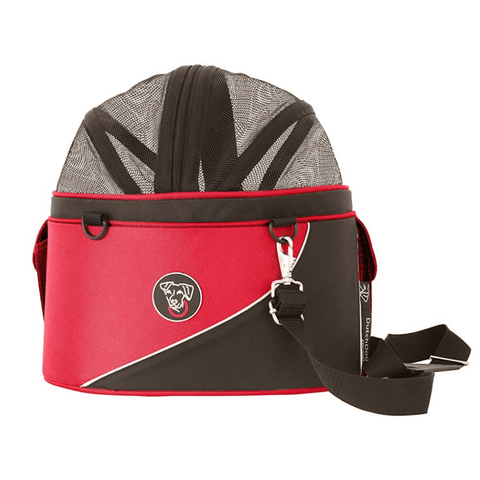 DoggyRide Cocoon Bike Carrying Basket | Red | Dutch Dog Design® - Pets Own Us - Dutch Dog - DRCCPCXL-RD United Kingdom