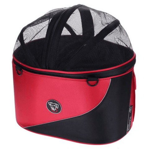DoggyRide Cocoon Bike Carrying Basket | Red | Dutch Dog Design® - Pets Own Us - Dutch Dog - DRCCPCXL-RD United Kingdom