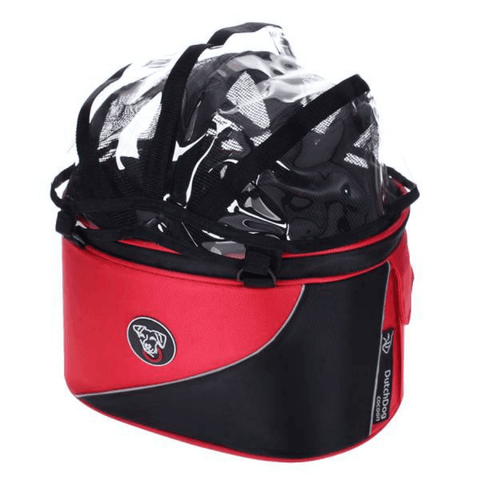 DoggyRide Cocoon Bike Carrying Basket | Red | Dutch Dog Design® - Pets Own Us - Dutch Dog - DRCCPCXL-RD United Kingdom
