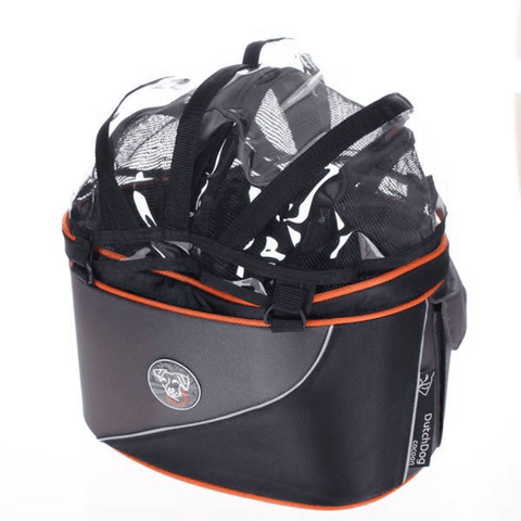 DoggyRide Cocoon Pet Bike Carrying Basket | Anthracite | Dutch Dog Design® - Pets Own Us - Dutch Dog - DRCCPCXL-AN United Kingdom