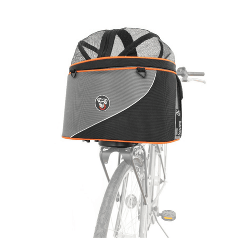DoggyRide Cocoon Pet Bike Carrying Basket | Anthracite | Dutch Dog Design® - Pets Own Us - Dutch Dog - DRCCPCXL-AN United Kingdom