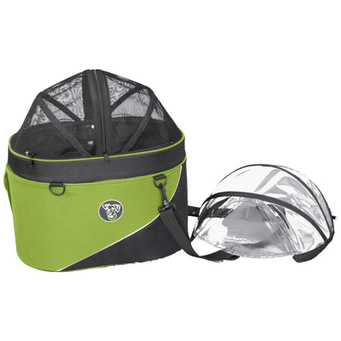 DoggyRide Cocoon Pet Bike Carrying Basket | Green | Dutch Dog Design® - Pets Own Us - Dutch Dog - DRCCPCXL-GR United Kingdom