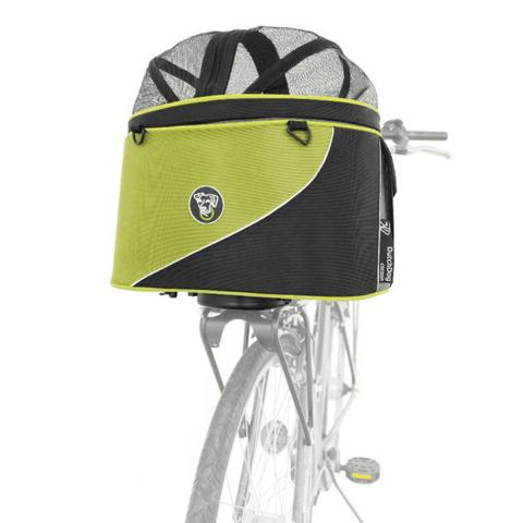 DoggyRide Cocoon Pet Bike Carrying Basket | Green | Dutch Dog Design® - Pets Own Us - Dutch Dog - DRCCPCXL-GR United Kingdom
