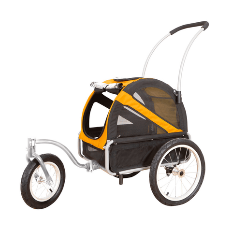 DoggyRide Mini Dog Jogger-Pram | Orange | Dutch Dog Design® - Pets Own Us - Dutch Dog - DRMNJS20-OR United Kingdom