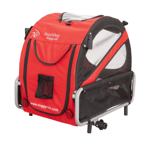 DoggyRide Mini Dog Jogger-Pram | Red | Dutch Dog Design® - Pets Own Us - Dutch Dog - DRMNTR22-RD United Kingdom