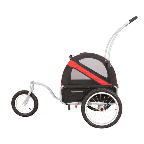 DoggyRide Mini Dog Jogger-Pram | Red | Dutch Dog Design® - Pets Own Us - Dutch Dog - DRMNTR22-RD United Kingdom
