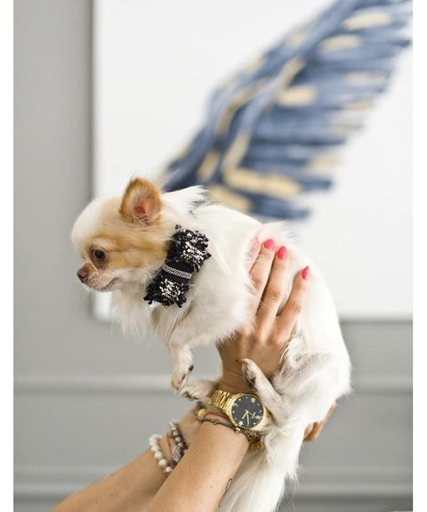 Elite Bowtie LUXURY by Oh Charlie - Black - Pets Own Us - Oh Charlie - United Kingdom