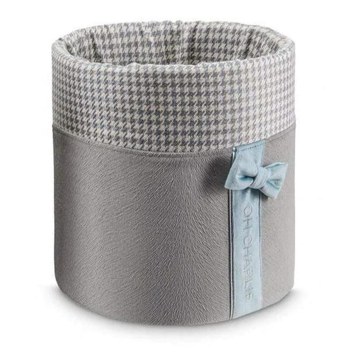 Finessa Toy Box by Oh Charlie - Grey & Blue - Pets Own Us - Oh Charlie - United Kingdom