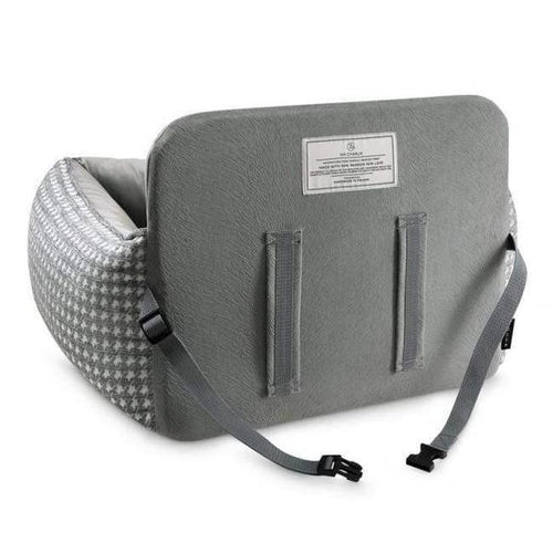 Glamour Car Seat LUXURY by Oh Charlie - Grey - Pets Own Us - Oh Charlie - United Kingdom